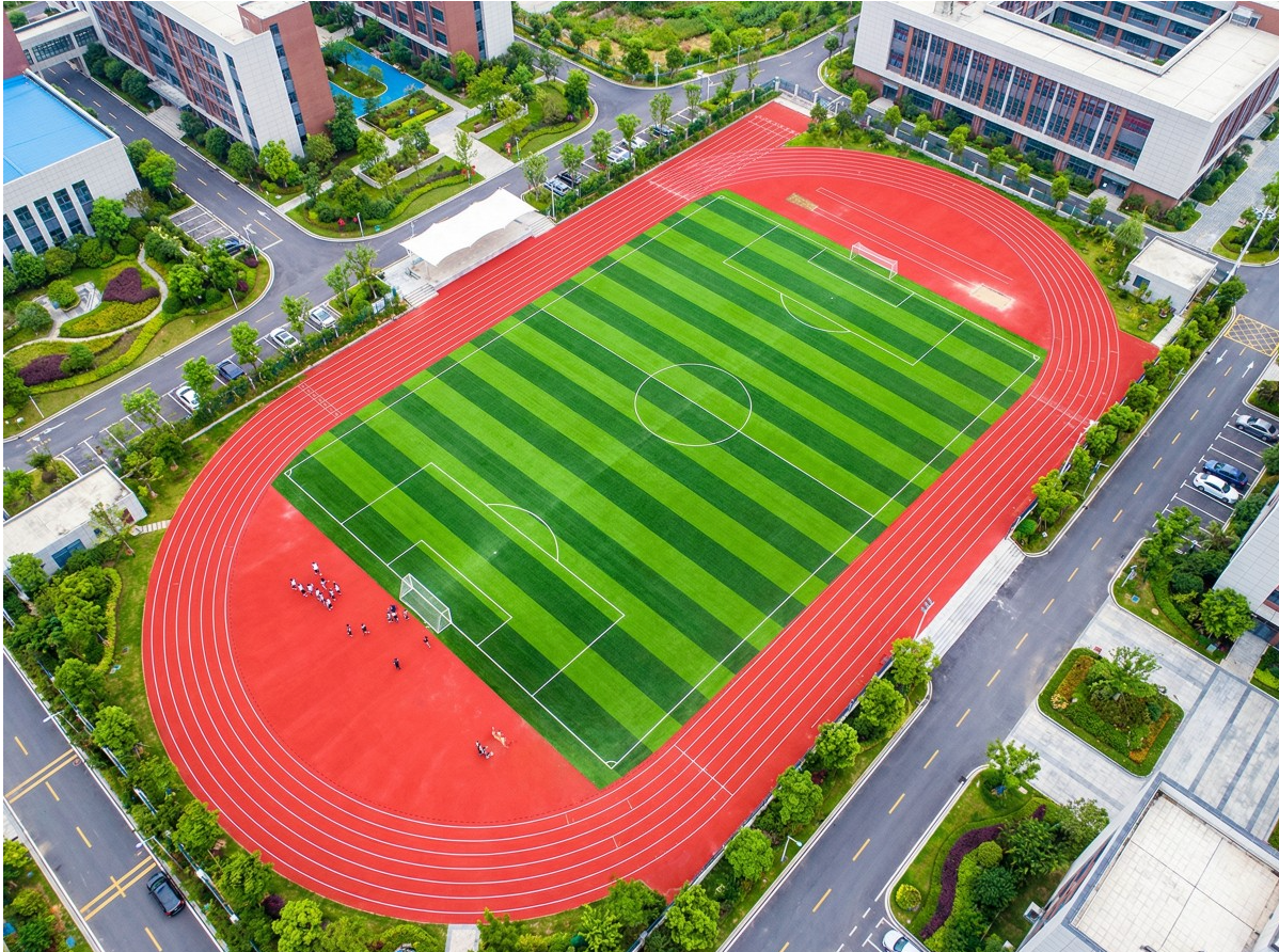 儋州市硅PU球场学校塑胶跑道 - 一站式服务